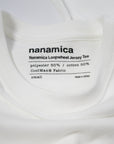 Nanamica Loopwheel COOLMAX Jersey Tee White