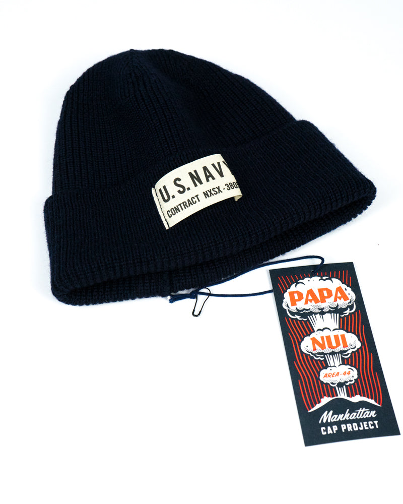 Papa Nui USN Watch Cap Navy