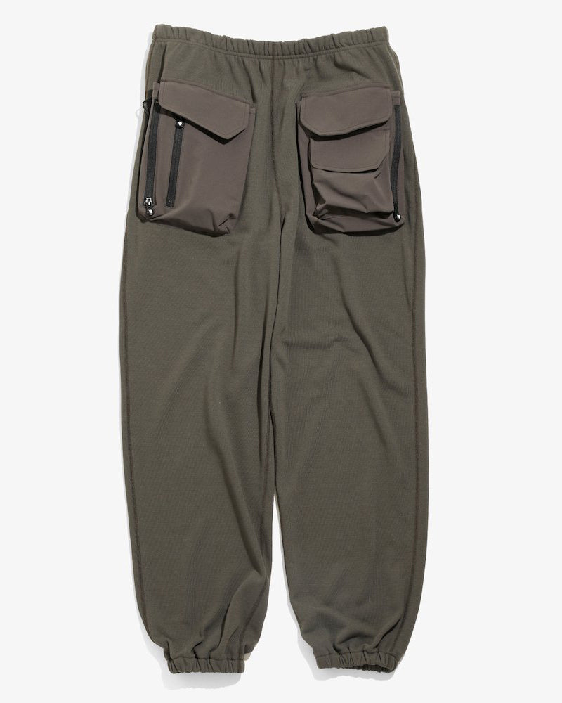 South2 West8 Tenkara Trout Sweat Pant Poly Jersey Charcoal