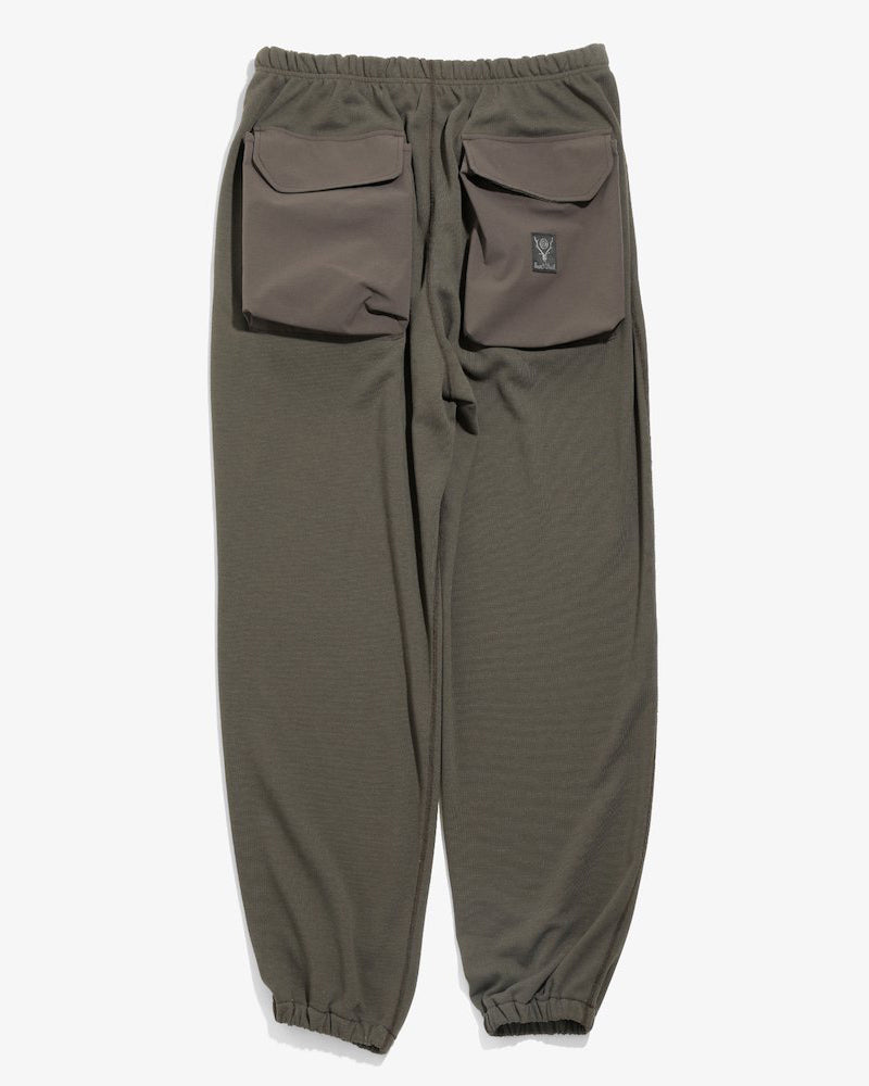 South2 West8 Tenkara Trout Sweat Pant Poly Jersey Charcoal