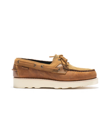 Sebago x Engineered Garments Rossisland Mix Brown Tone