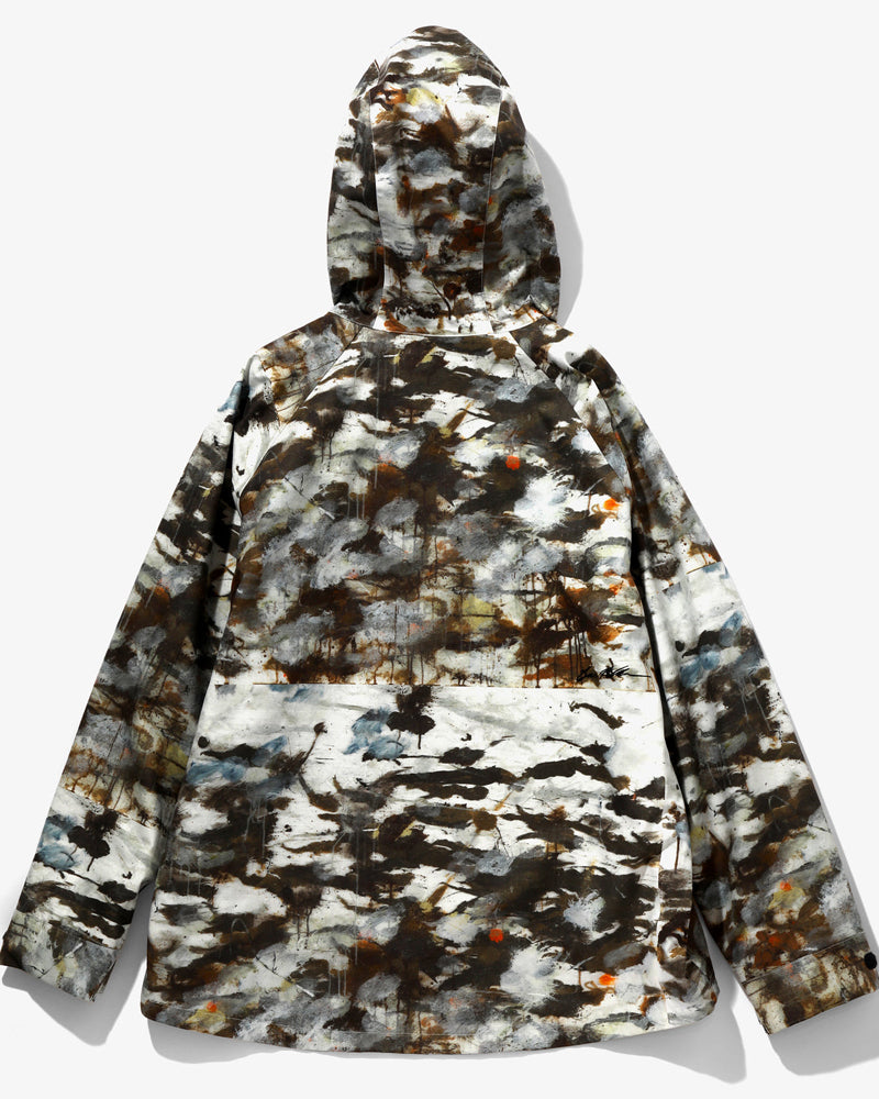 South2 West8 x Ben Miller Weather Effect Jacket Cotton Ripstop River Off White