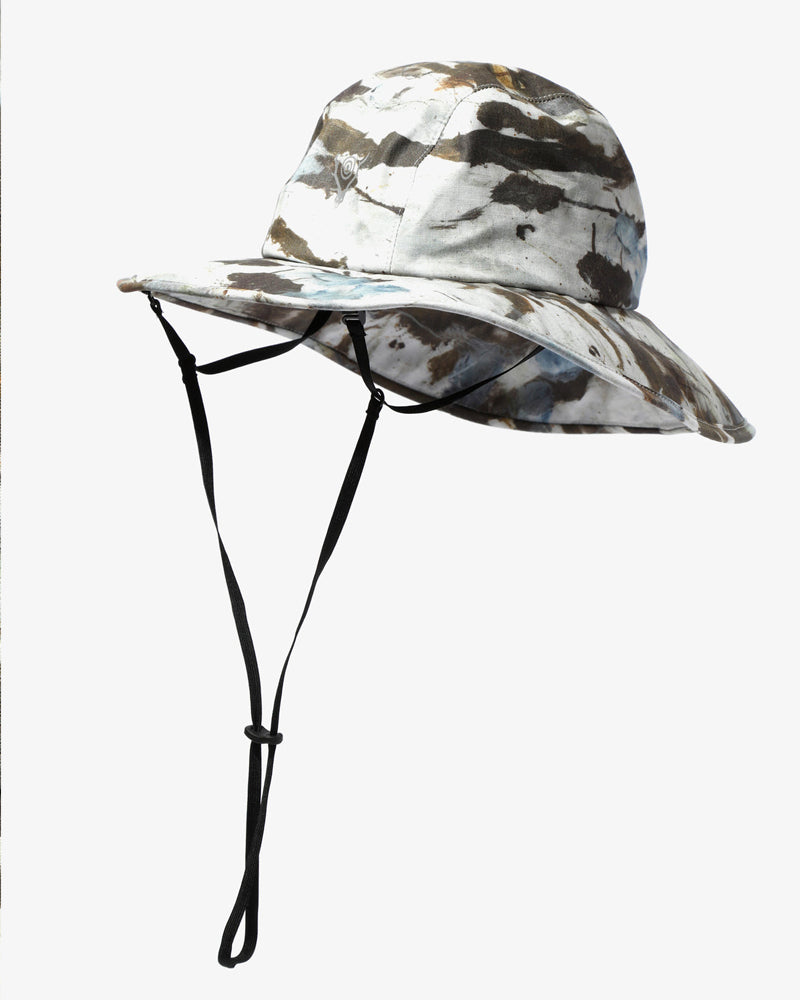 South2 West8 x Ben Miller Wind Fit Hat Cotton Ripstop River Off White